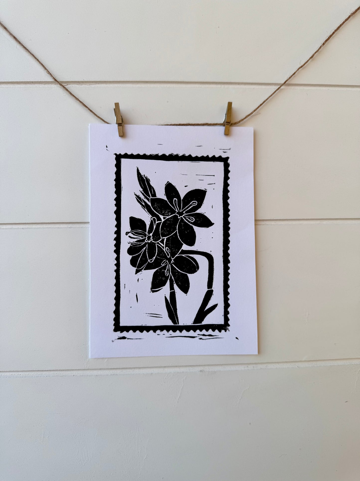 Nature Block Prints - 5x7 (Copy)