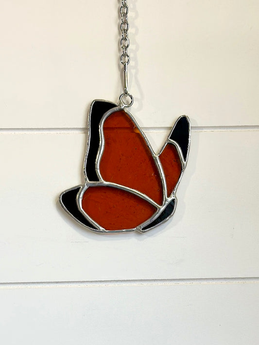 Monarch Butterfly - Stained Glass Hanging Piece